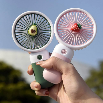 Mini Fan USB Charging Plastic Portable Handheld Cooling Fan for Summer Mini Fan