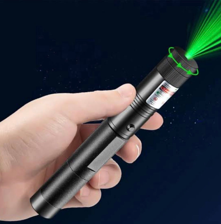 Rechargeable Green Laser Pointer Light – Long-Range High-Visibility Laser for Presentations & Outdoor Use
