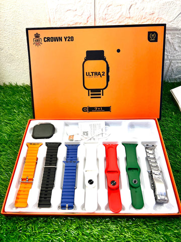 7in1 Watch Straps New y20 Ultra Smartwatch