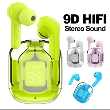 Wireless Crystal Transparent Bluetooth 5.3 Ear buds