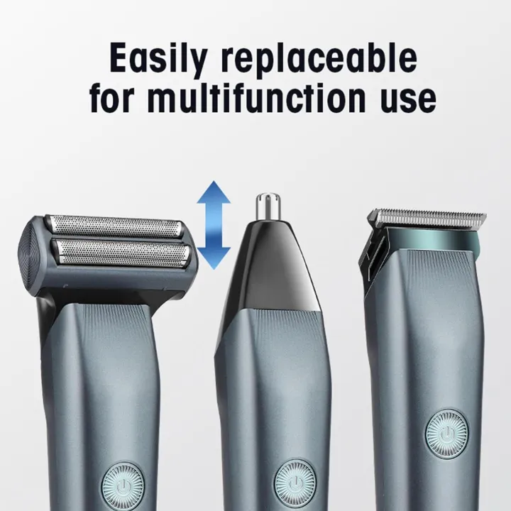 Daling DL-9218 Professional 3-in-1 Cordless Grooming Machine - Hair, Beard & Shave