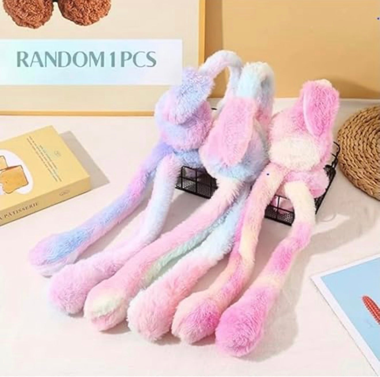 Fluffy Bunny Earmuffs for Kids – 1 Piece