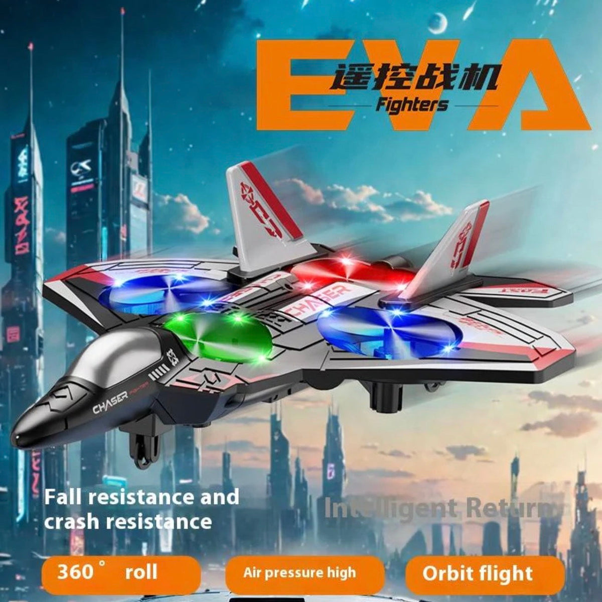 2.4GHz EVA RC Fighter Jet Plane