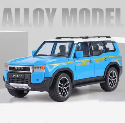 1:24 Diecast Toyota Land Cruiser Prado LC250 Model Car