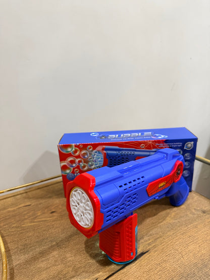 Spider Bubble Gun – 10-Hole High-Pressure Bubble Toy for Kids