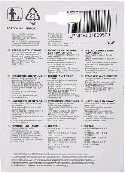 Intex Repair Patches - 6 in 1