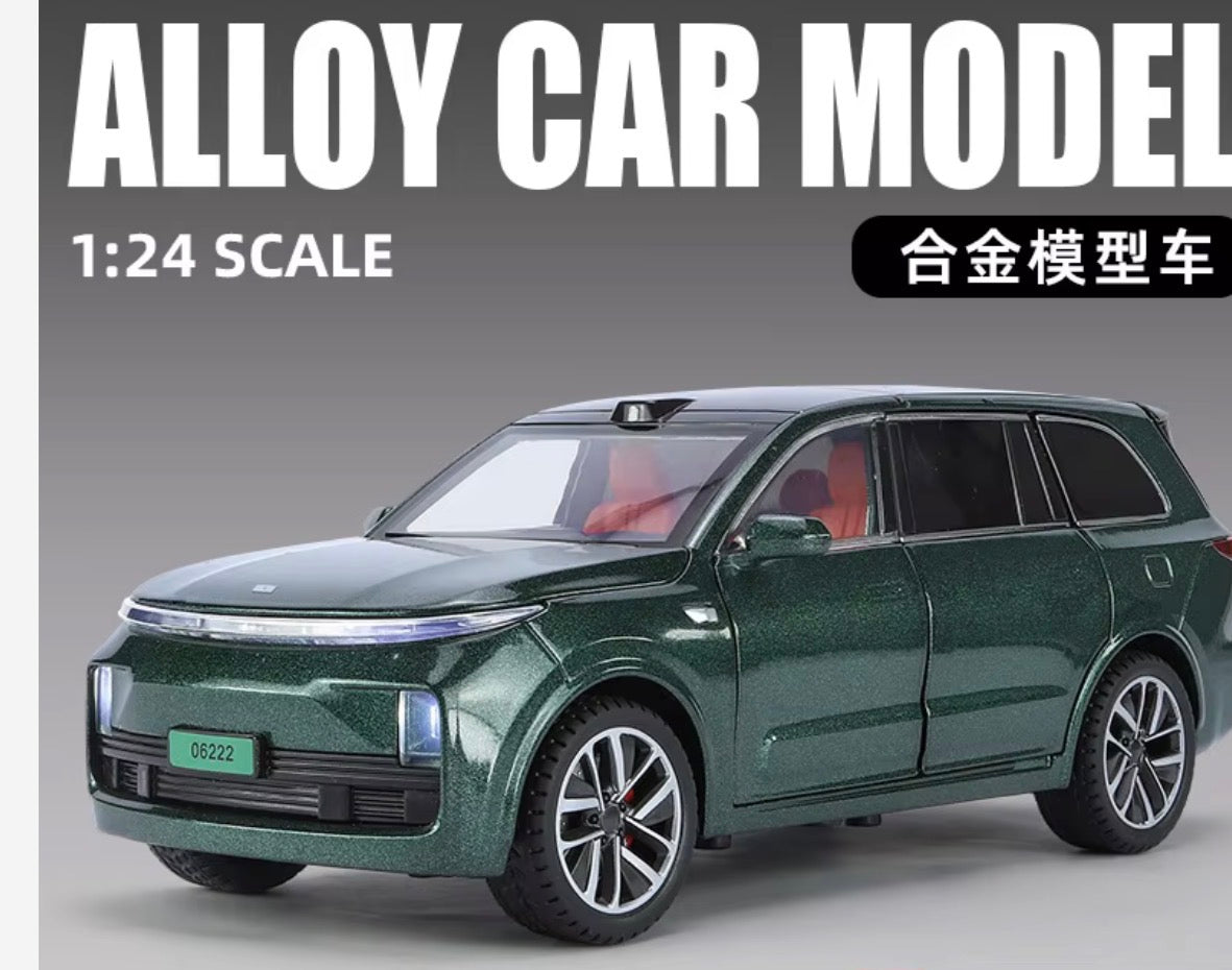 1:24 Scale EV Toy Vehicle with Lights & Sound | Realistic Model Car