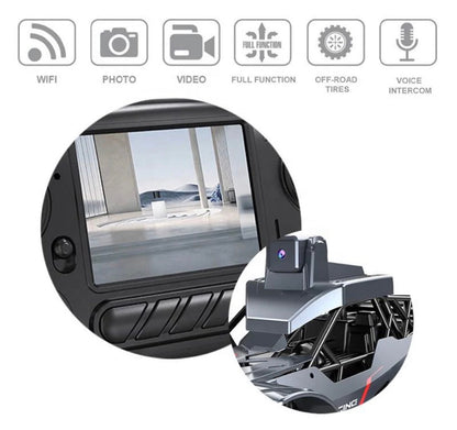 RC Rock Crawler with HD Camera | Remote Control Alloy Off-Road Vehicle