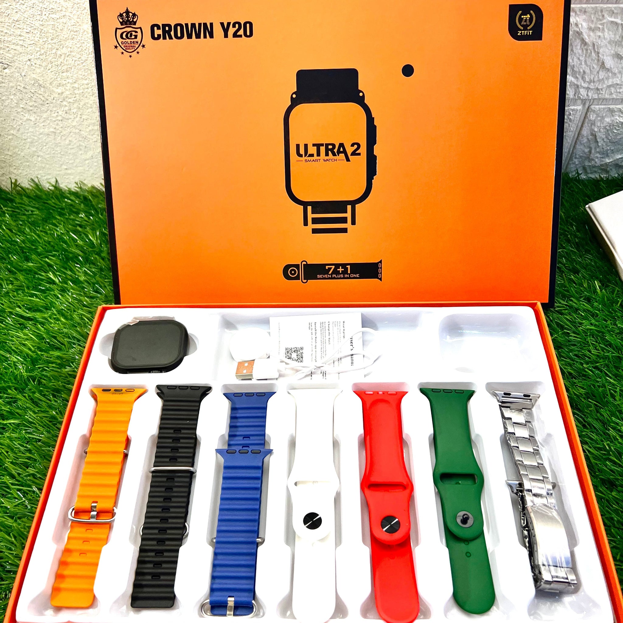 7in1 Watch Straps New y20  Ultra Smartwatch