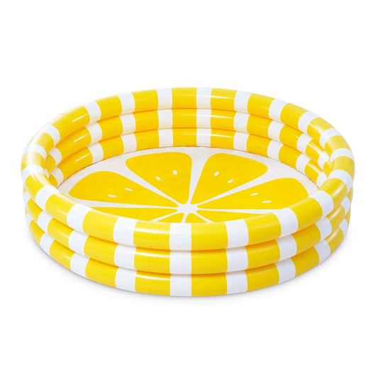 INTEX Lemon Themed Kids Swimming Pool 58"x12"