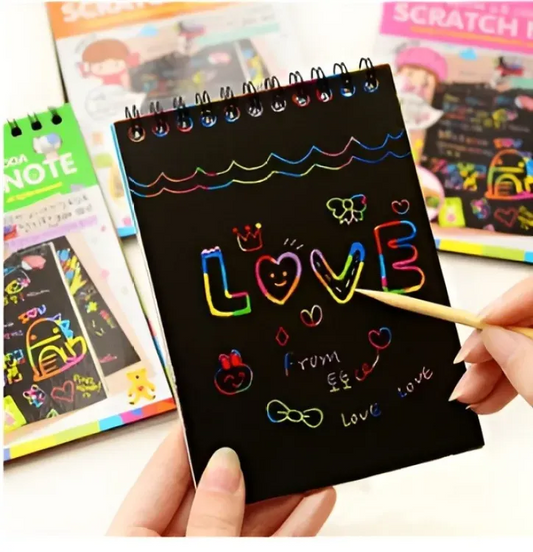 Magic Scratch Book for Kids' DIY Drawing Adventures