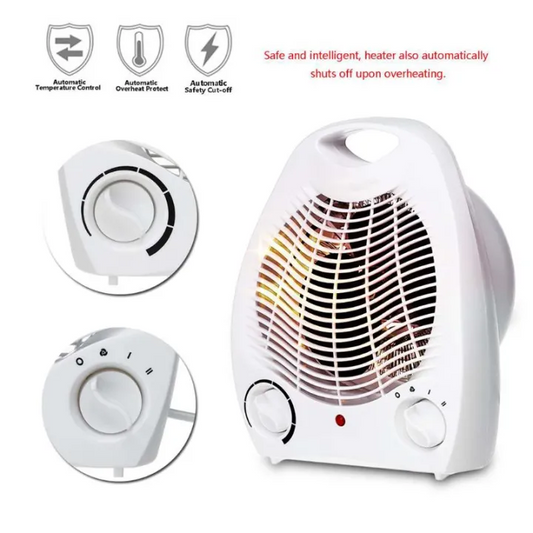 Electric Portable 2-Speed Fan Heater