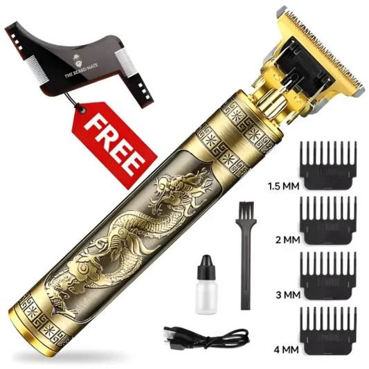 Trimux Professional T9 Dragon Style Cordless Trimmer for Men - Hair & Beard Clipper