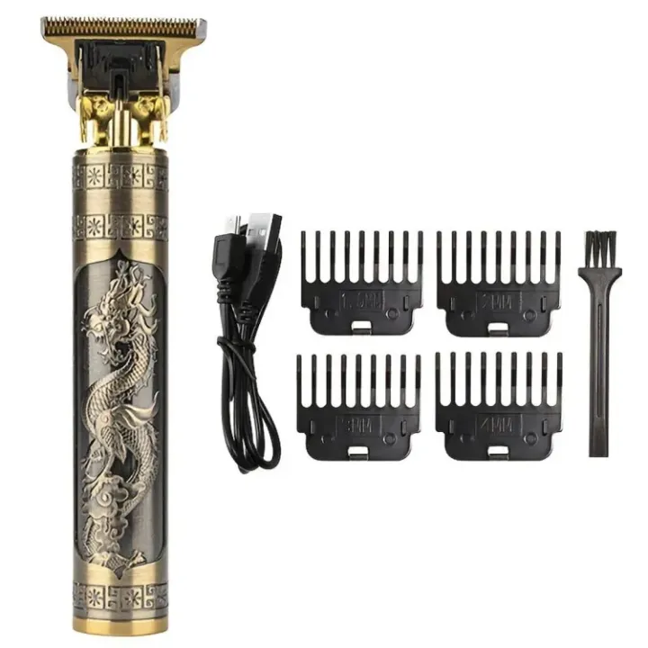 Trimux Professional T9 Dragon Style Cordless Trimmer for Men - Hair & Beard Clipper