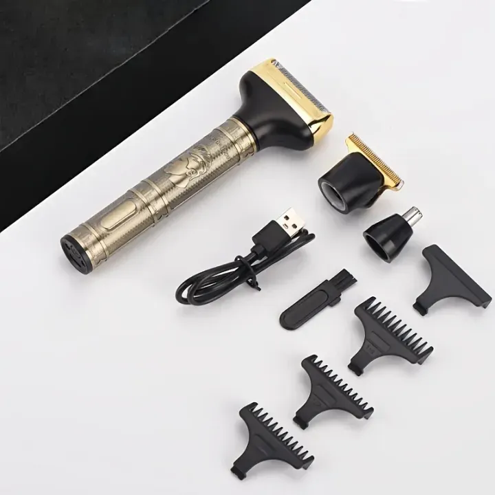 3 IN 1 PROFESSIONAL T9 DRAGON STYLE TRIMMER FOR MEN - THE ULTIMATE GROOMING SOLUTION