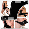 Trimux Men's Beard Shaper Comb - Goatee & Neckline Styling Template Tool for any trimmer